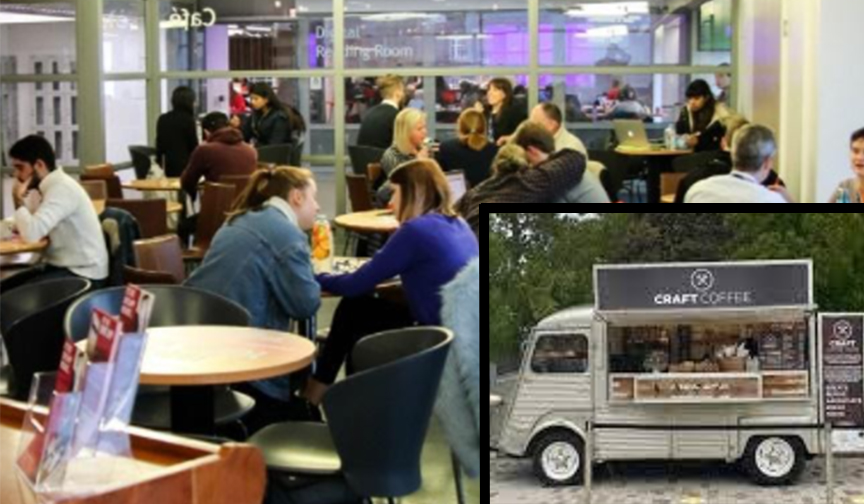 Craft coffee in Leicester