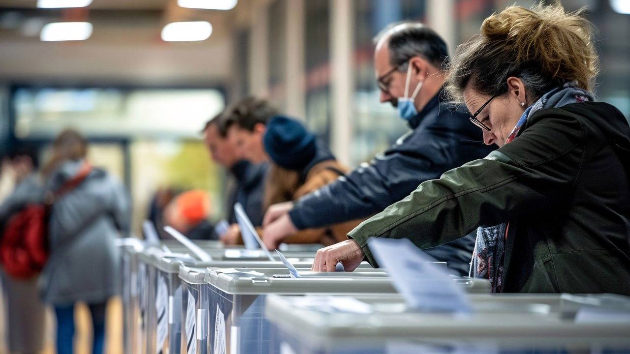Loughborough Students voting at elections