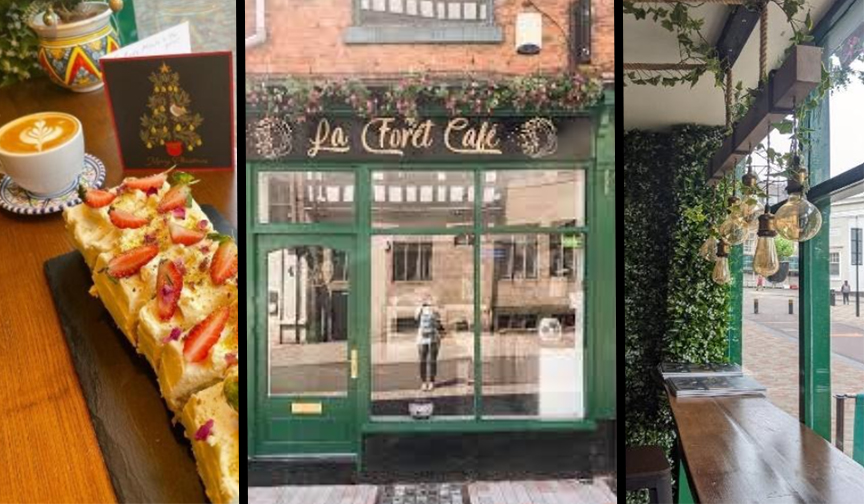 La Foret Cafe in Leicester | Cakes and coffee
