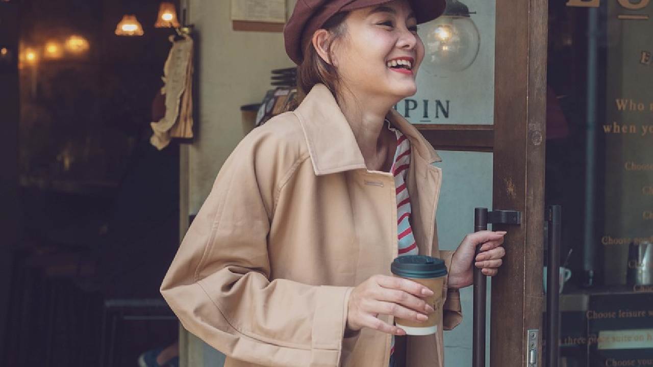 Leicester Student accommodation making a coffee