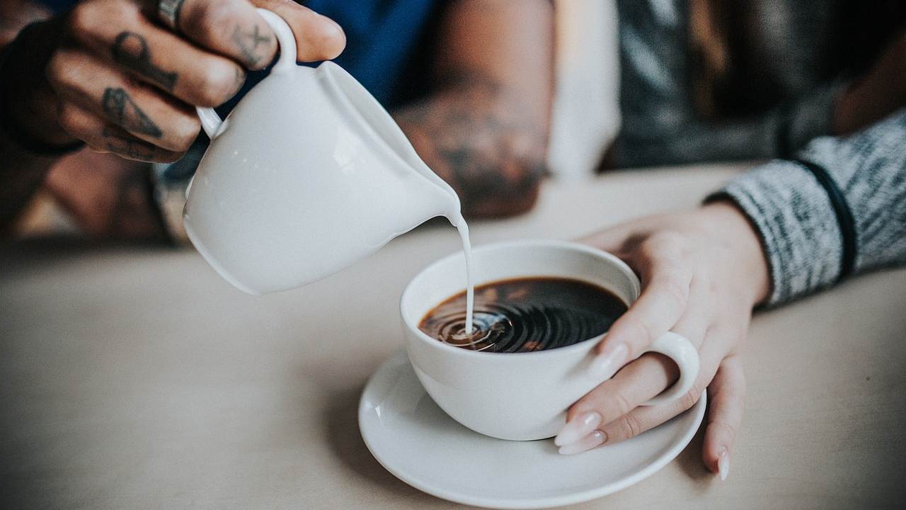 Leicester Student accommodation making a coffee