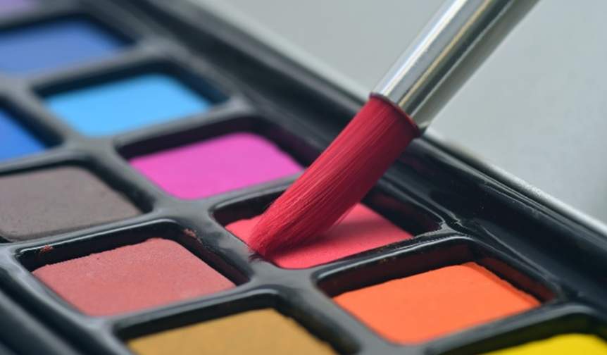 University students hobbies painting