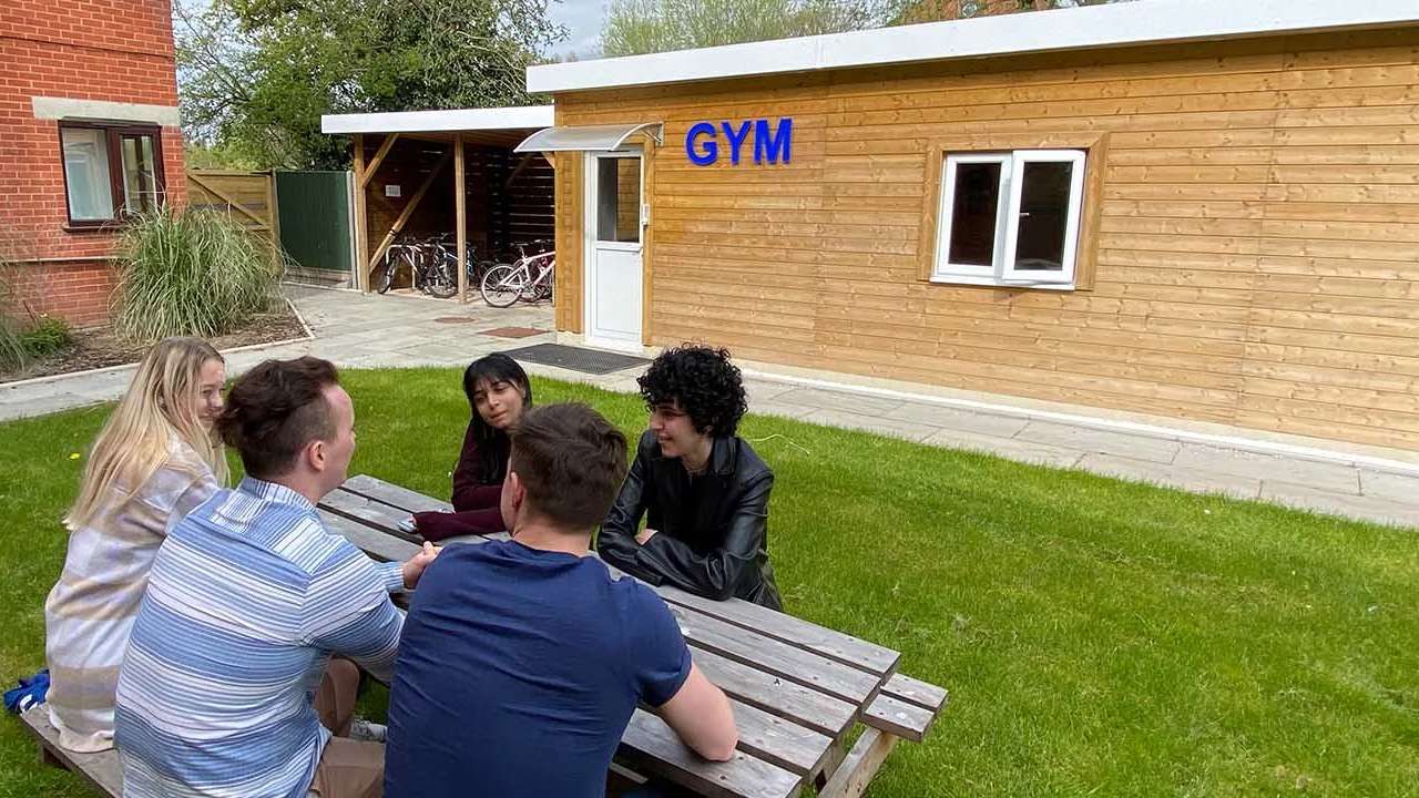 Community spaces at Loughborough student accommodation