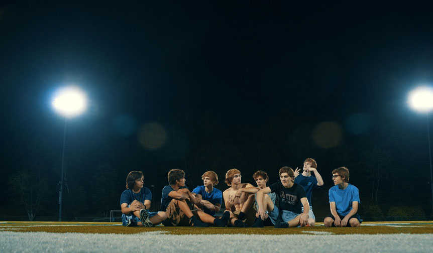 Loughborough students at sports grounds