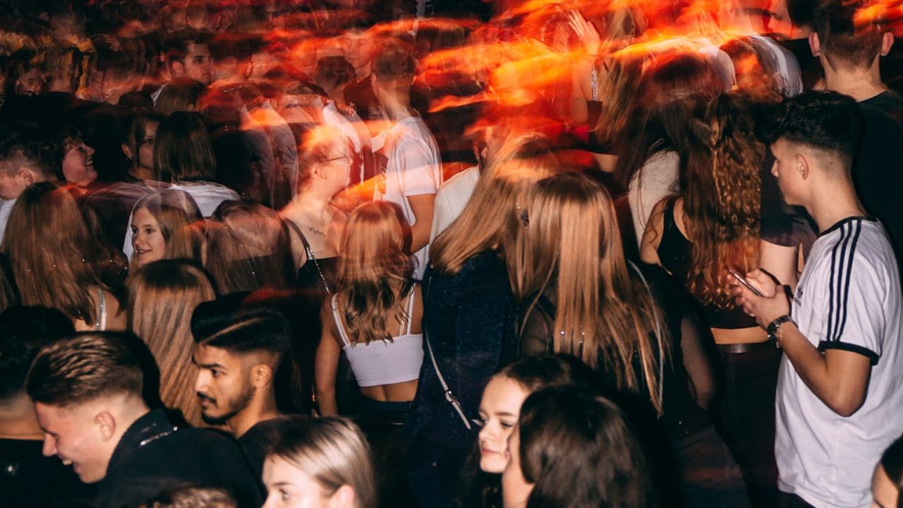 Nottingham Students at Ocean club in Nottingham