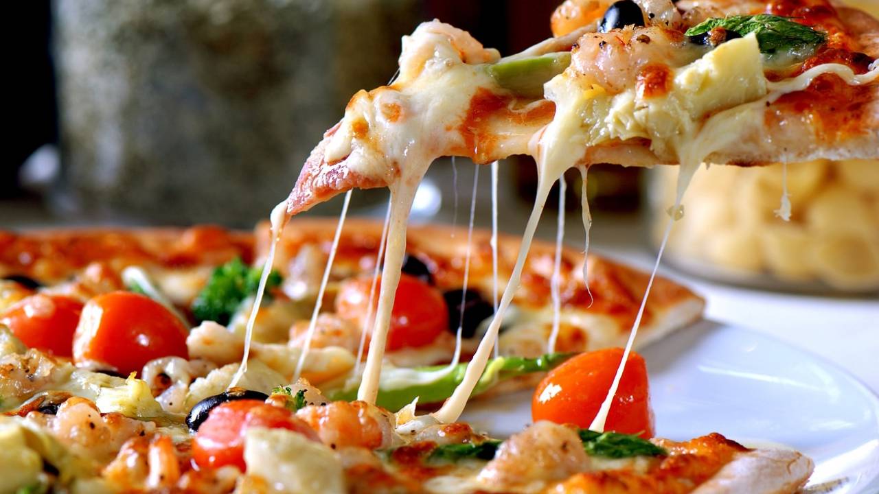 Students home made pizza