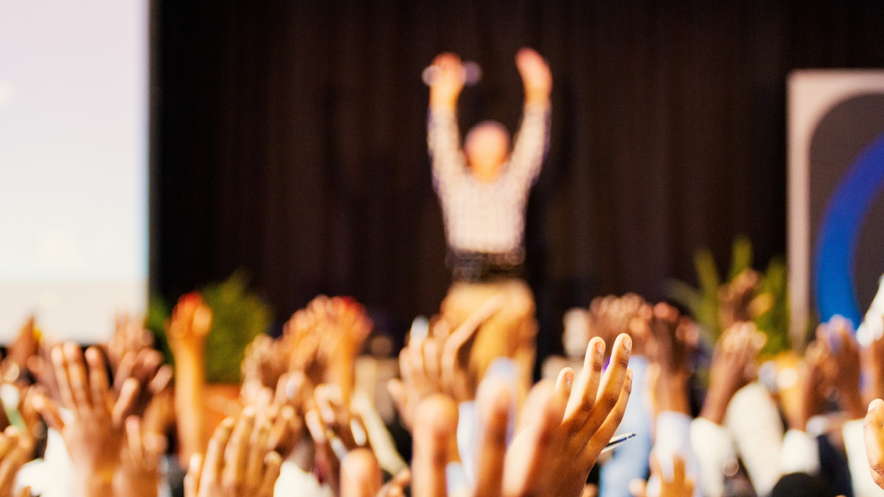 Leicester Students presenting at Leicester university