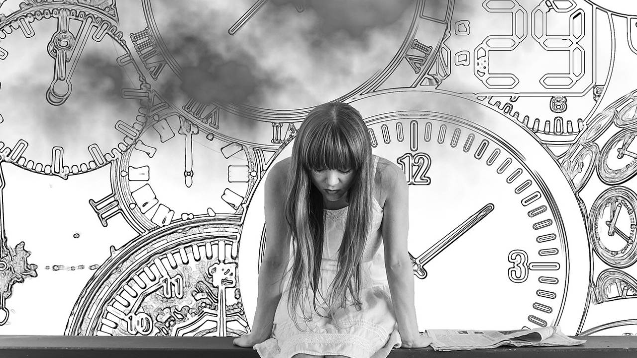 Nervous student planning for the big day