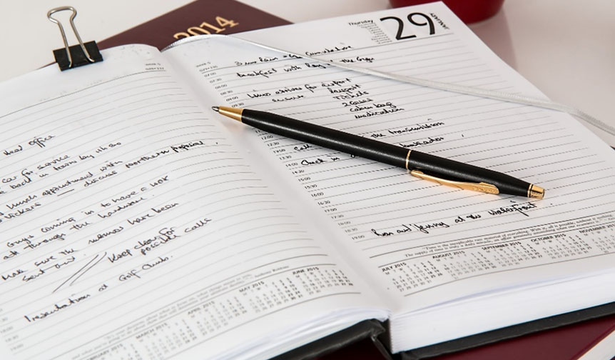 Having a schedule is crucial in avoiding procrastination