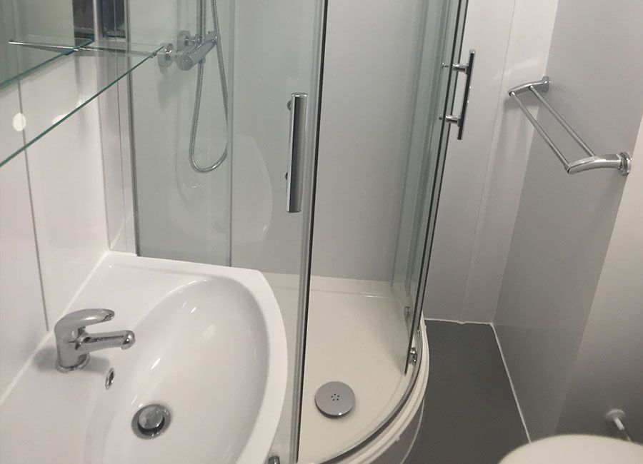 Salisbury Road Leicester Student Accommodation - Ensuite rooms - Shower room