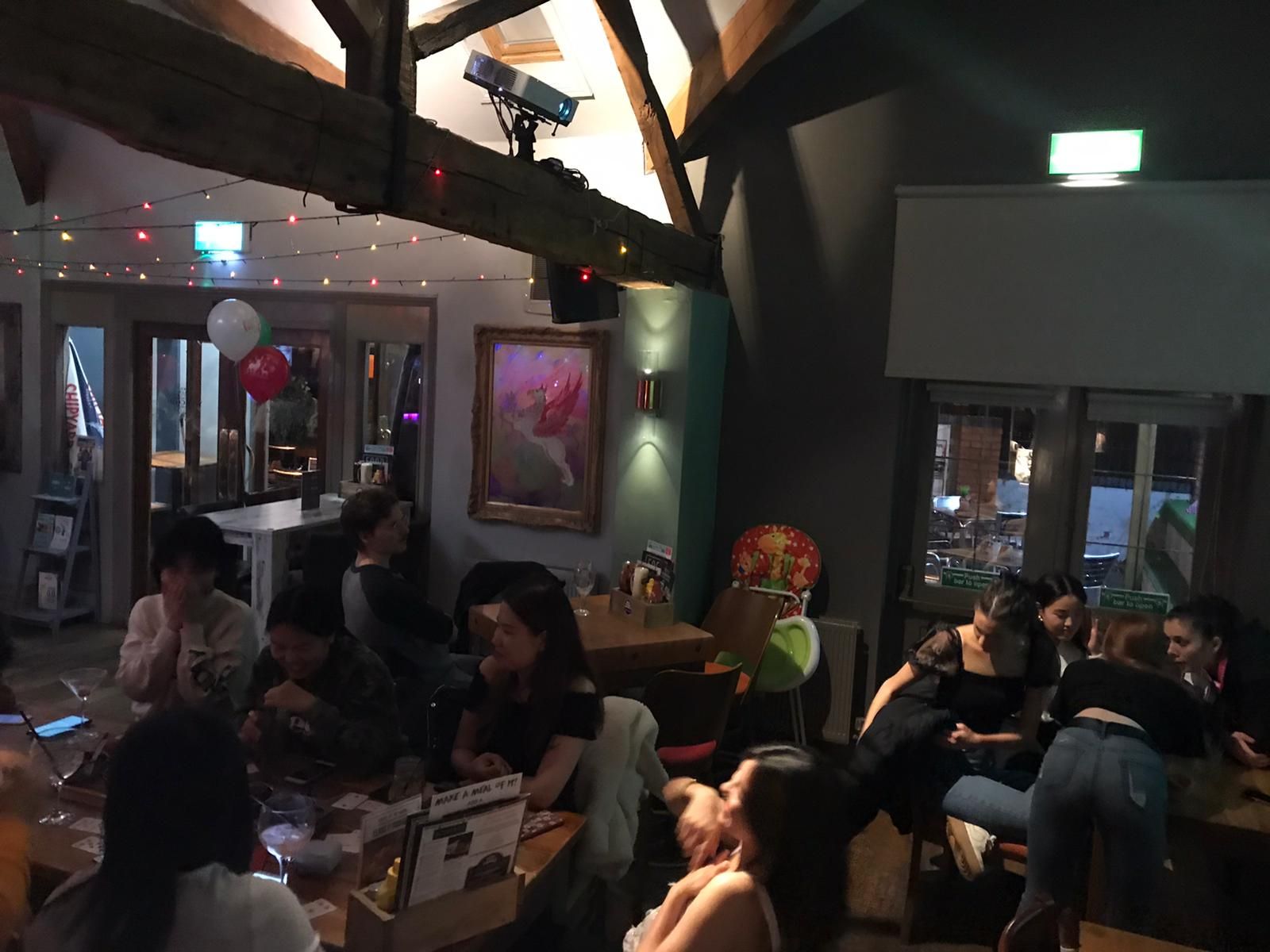 Loughborough Student Christmas Event - Christmas Lights