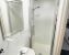Loughborough Student Accommodation: Forest Rise: Standard Studios - Ensuite shower room and sink
