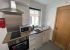Salisbury Road Leicester Student Accommodation - Full kitchen view with fridge