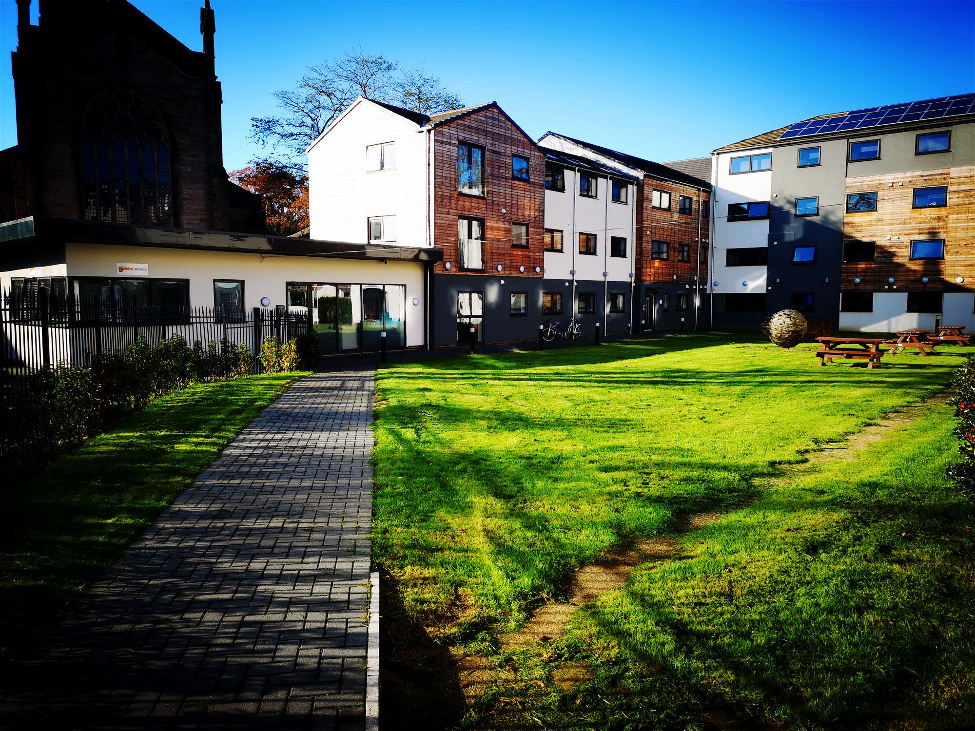 Forest Court Loughborough Student Rooms Main Building Side