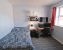 Radmoor House Leicester Student Accommodation - Standard Ensuite - Lareg double bed with desk area