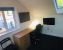 Radmoor House Leicester Student Accommodation - Standard Studios - Desk area and TV wall mounted