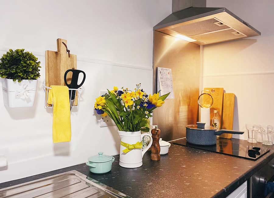 Loughborough Student Accommodation: Forest Rise: Superior Studios - Fully fitted kitchen