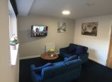 Student Accommodation Loughborough - Relax in our TV room with large Flat Screen
