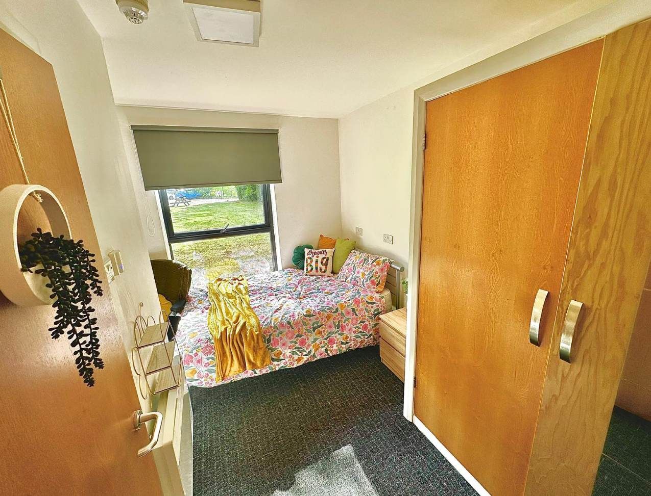 Forest Court Loughborough Student Accommodation main bedroom view from entrance