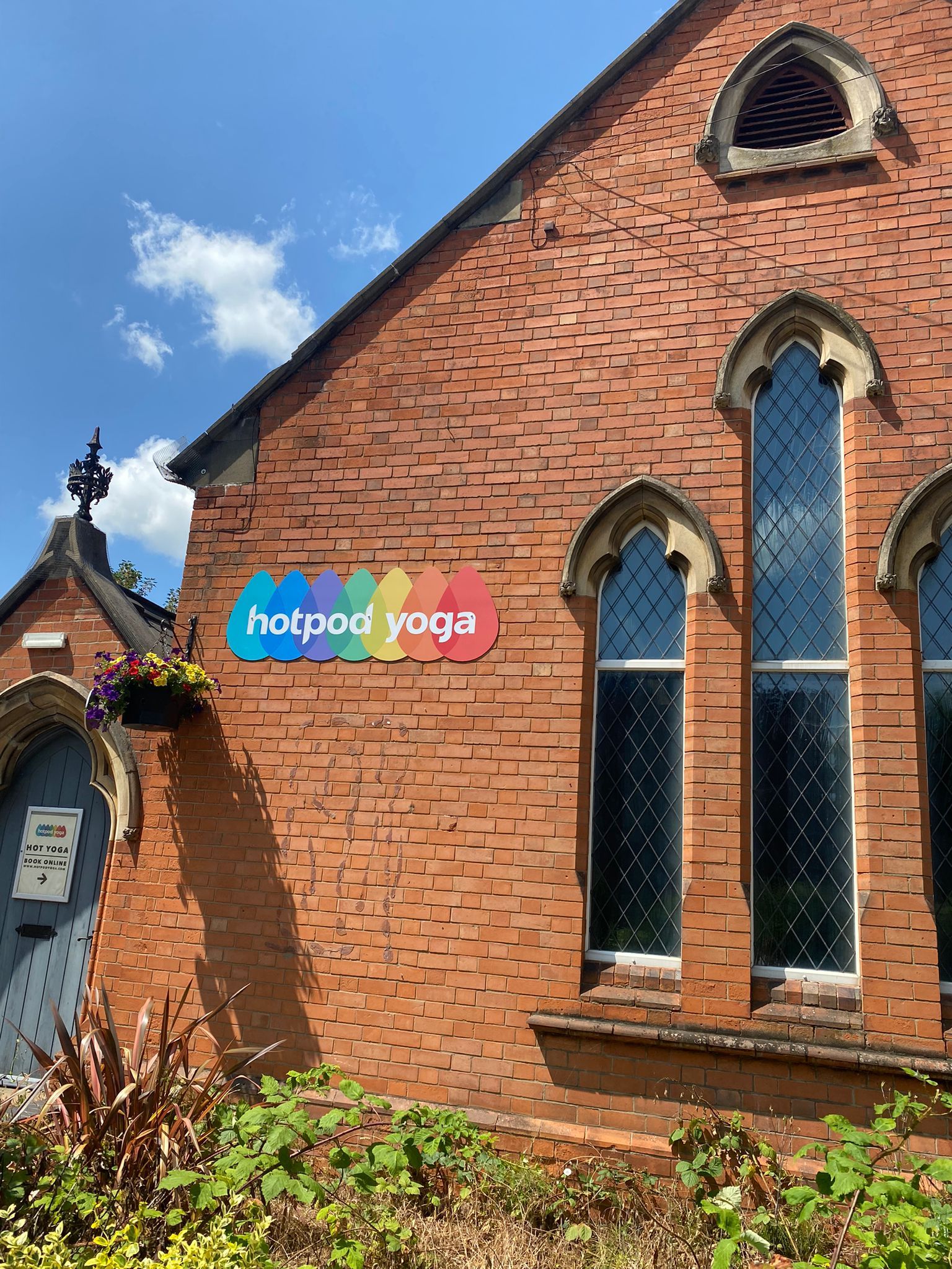 Leicester Student student hotpod yoga event