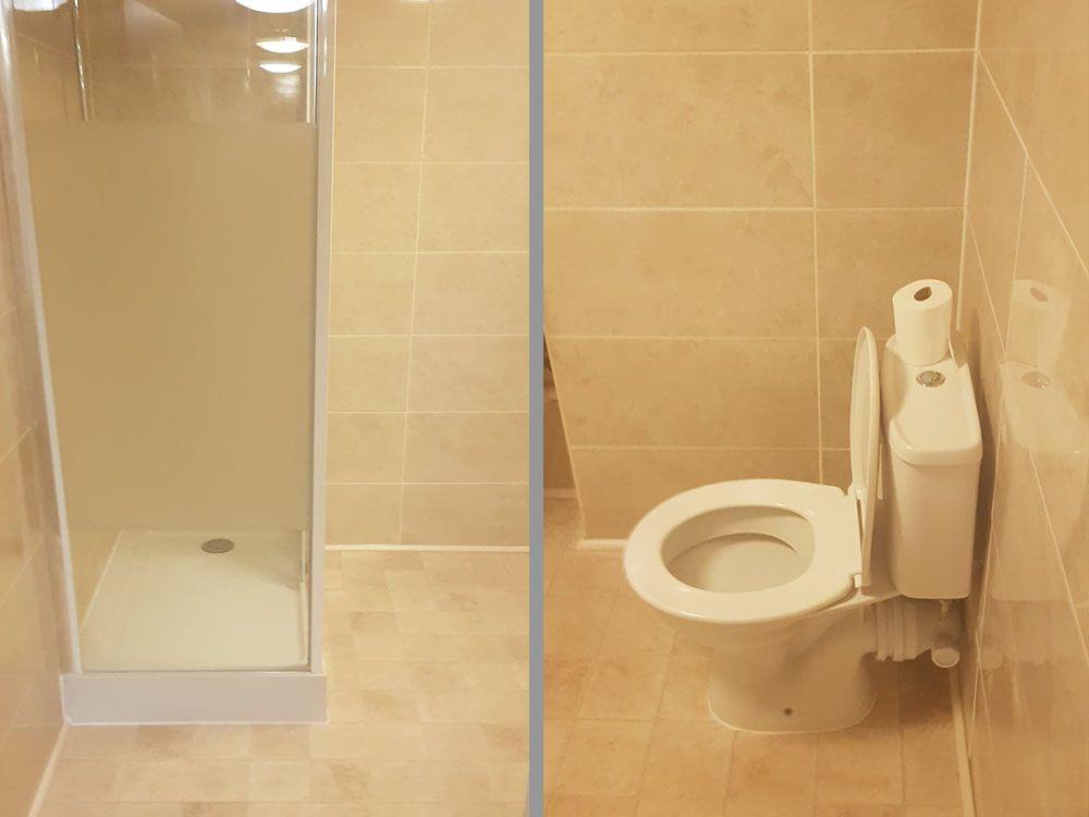 The Student Block Loughborough - Ensuite bathroom