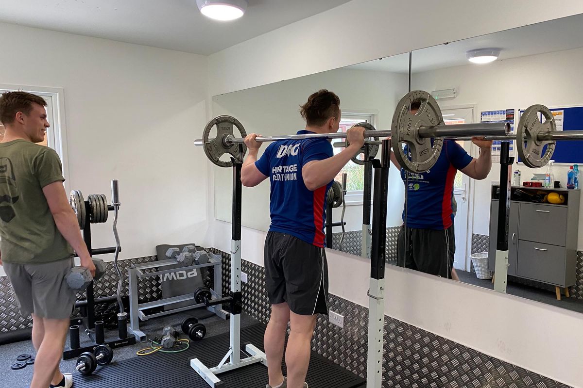 Student Accommodation Loughborough - Indoor gym with weights