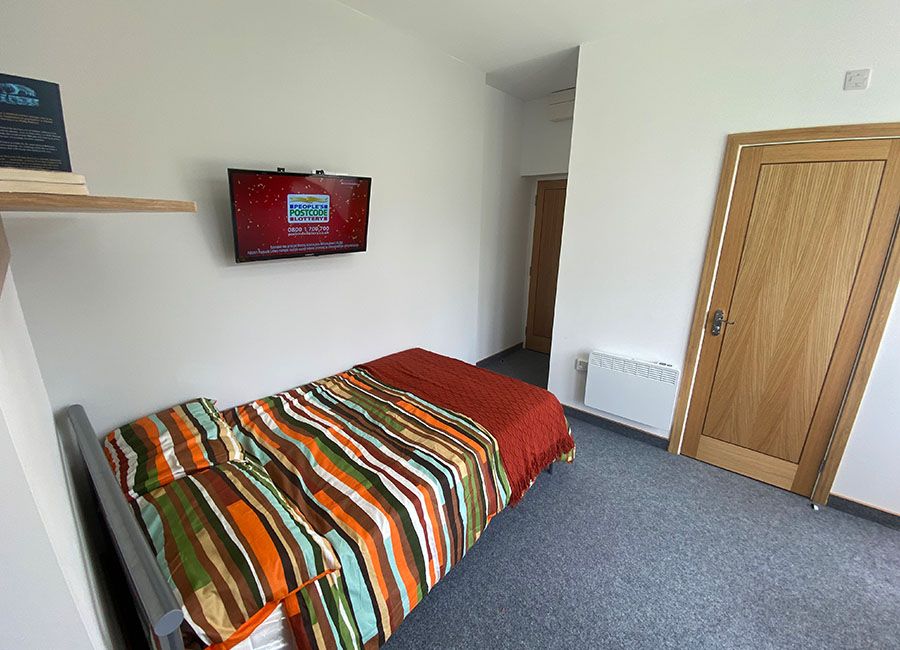 Salisbury Road Leicester Student Accommodation - Double bed