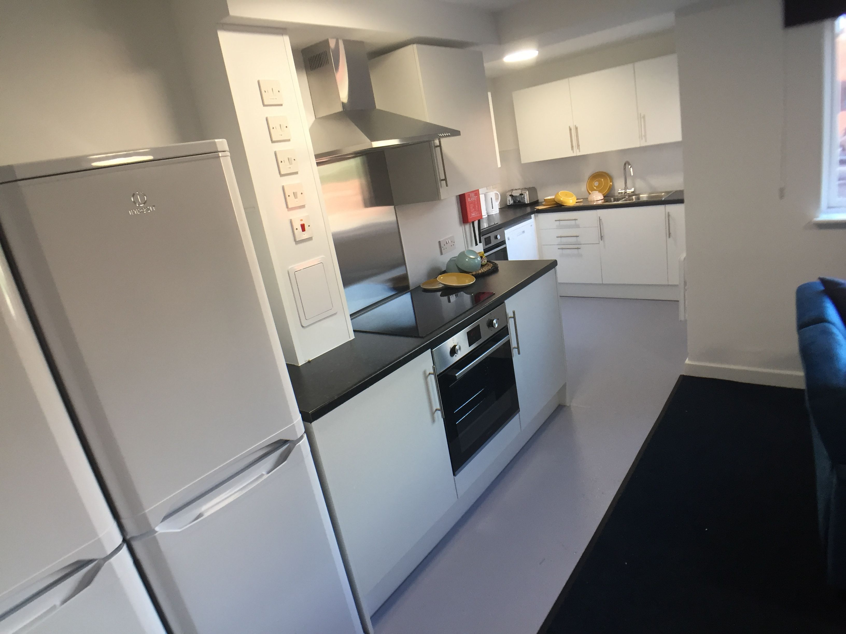 Student Accommodation Loughborough - shared newley fitted kitchen