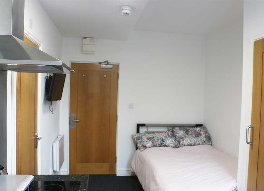 Loughborough Student Accommodation: Forest Rise: Standard Studios - Double bed