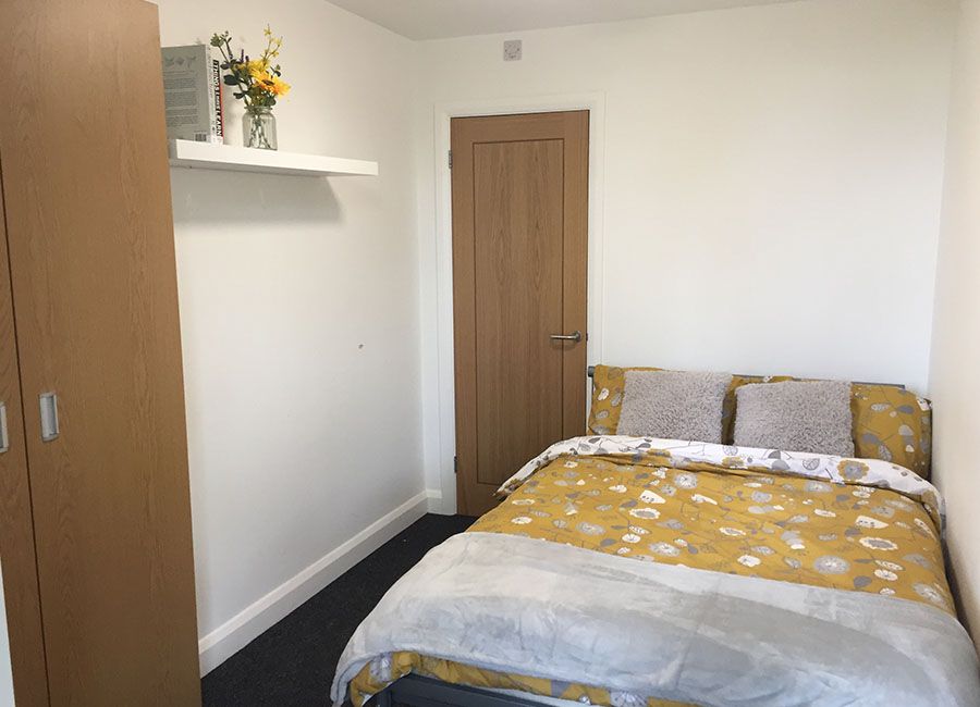 Regent Road Leicester Student Accommodation: Standard Studio - Double bed for students