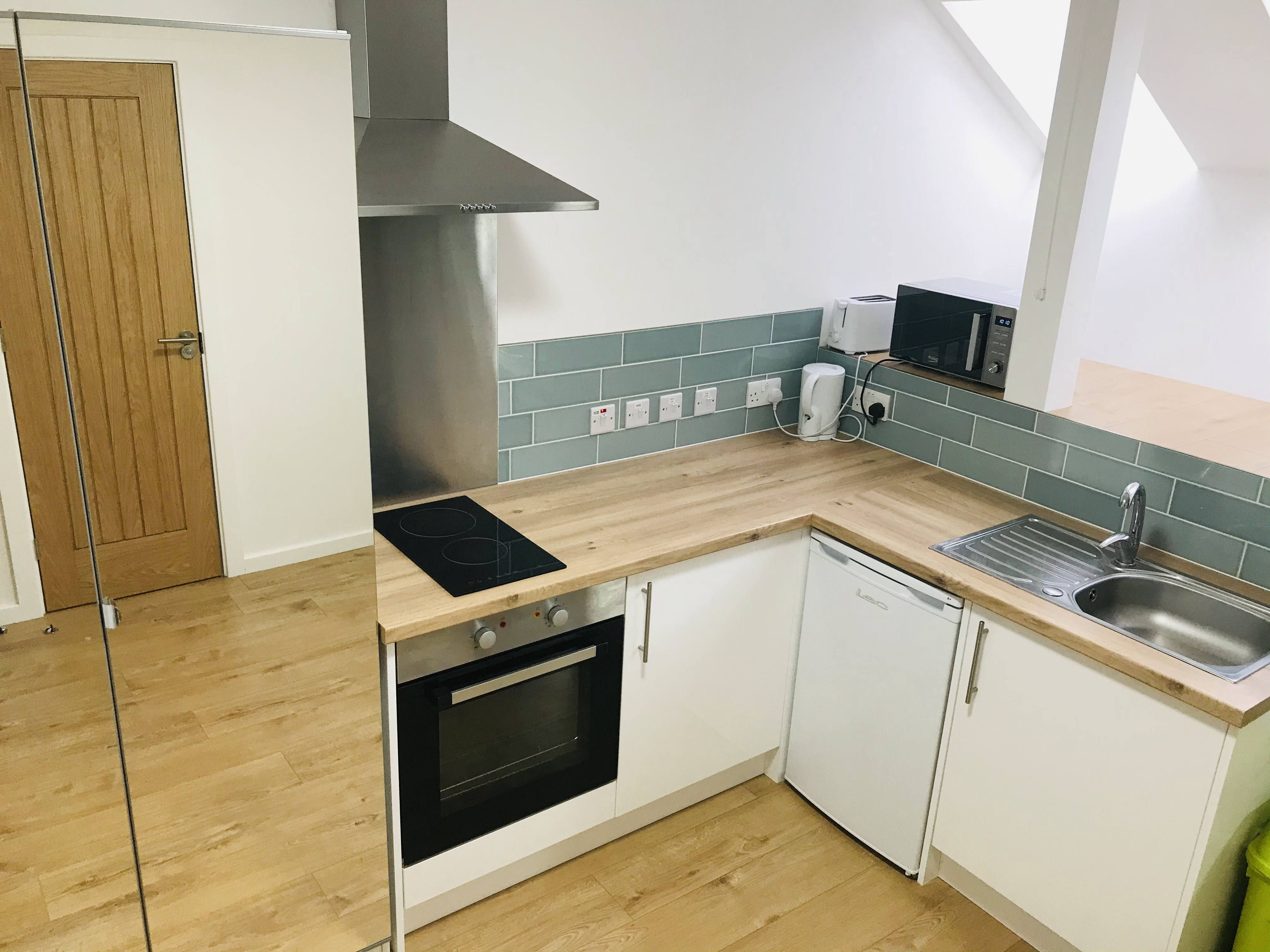 A 21 studio kitchen view