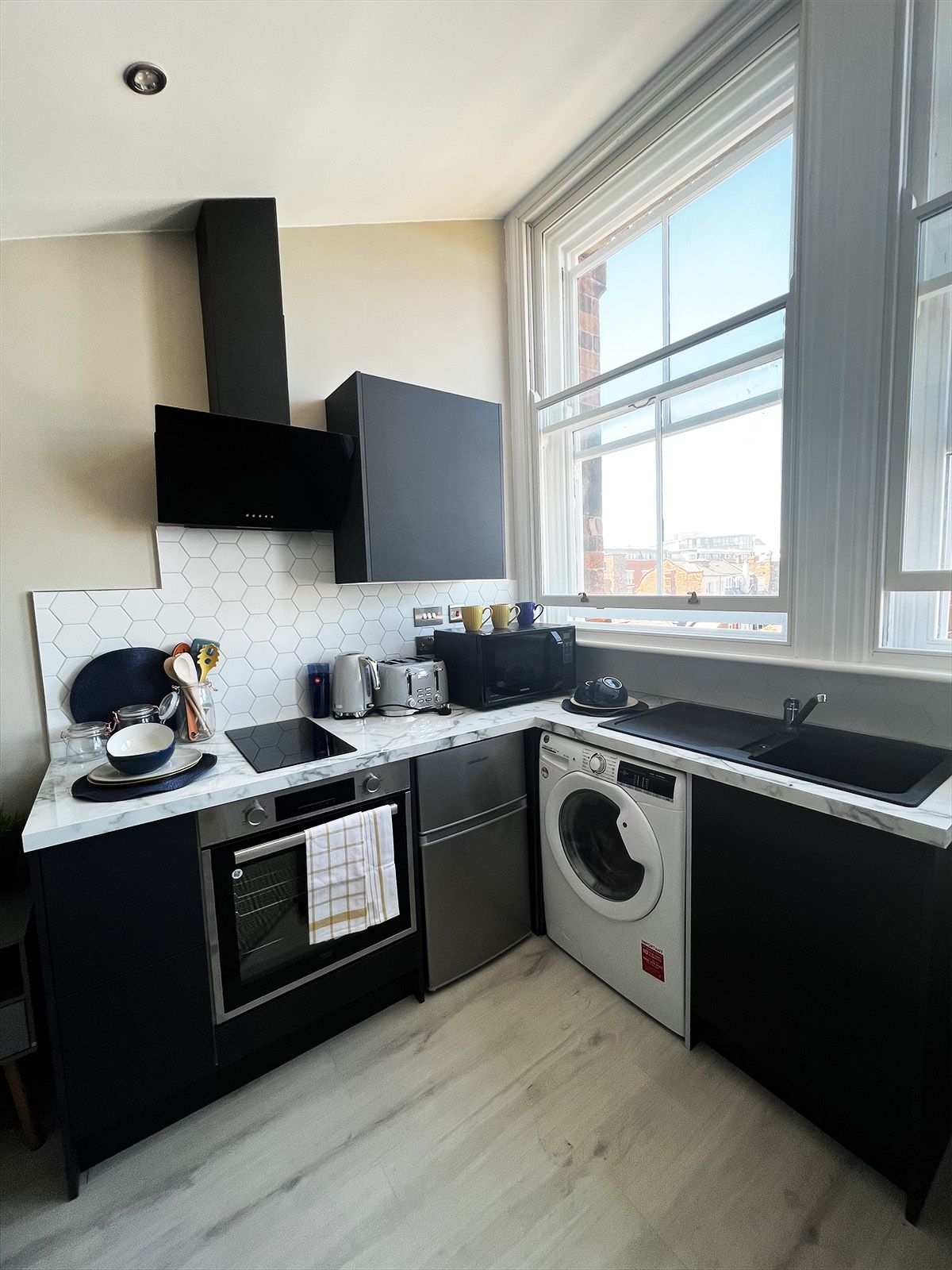 Our student apartments have fully fitted kitchens