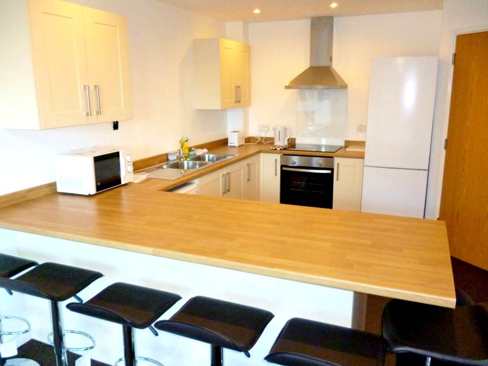 The Student Block Loughborough - Student shared kitchen area