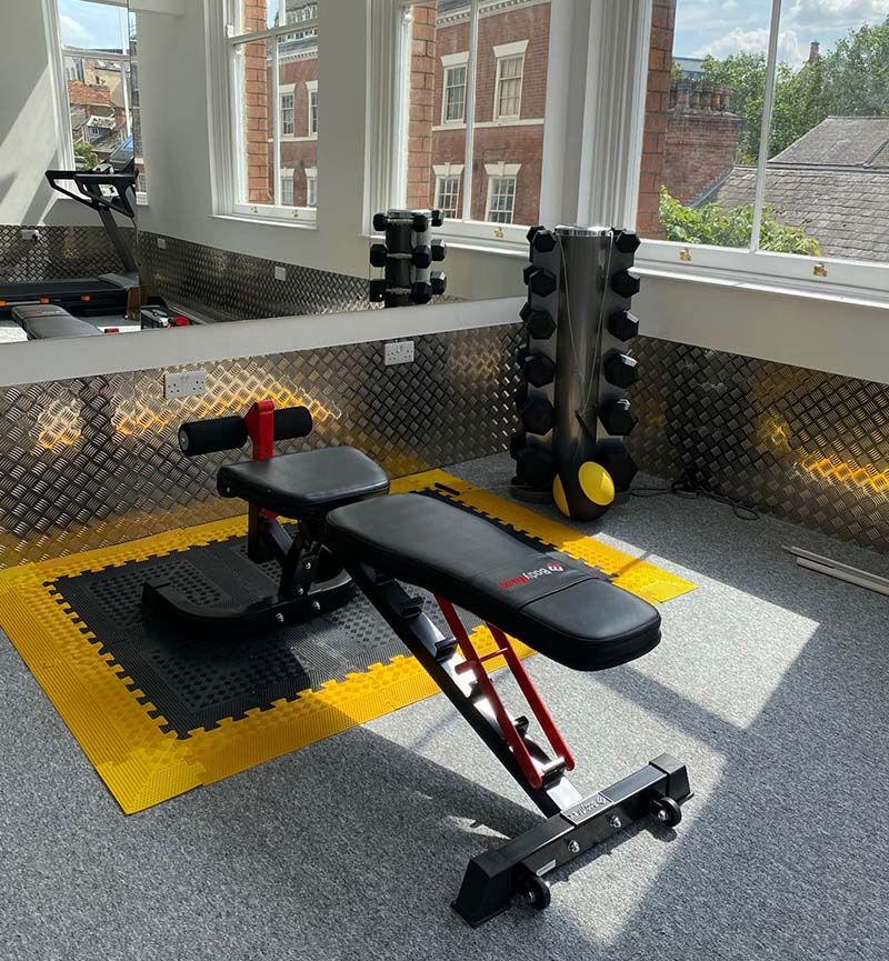 Nottingham student accommodation gym